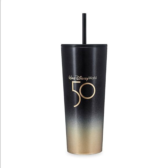 WDW 50th Anniversary Black & Gold Tumbler & Mug Bundle main image 4